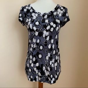 Simply Vera Vera Wang Short Sleeve Print T-shirt